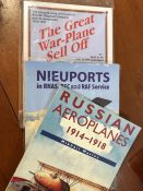 Aviation and Aeronautical Books and Magazines: A collection of 3 to include The great war plane sell