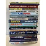 AVIATION AND AERONAUTICAL BOOKS AND MAGAZINES: A COLLECTION OF 18 HARD BACK BOOKS BY PUBLISHER PSL