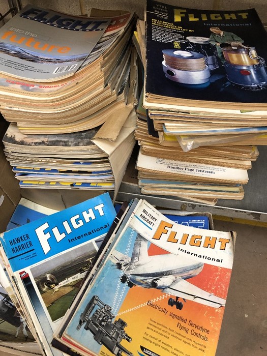 AVIATION AND AERONAUTICAL BOOKS AND MAGAZINES: A COLLECTION OF FLIGHT INTERNATIONAL MAGAZINES - Image 2 of 3