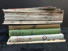 AVIATION AND AERONAUTICAL BOOKS AND MAGAZINES: A COLLECTION OF VINTAGE RAF BOOKS AND VINTAGE