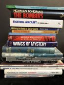 AVIATION AND AERONAUTICAL BOOKS AND MAGAZINES: A COLLECTION OF 16 VARIOUS AVIATION TITLES