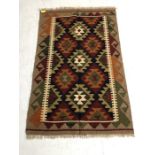 Maimana Kilim rug approx 129cm x 83cm