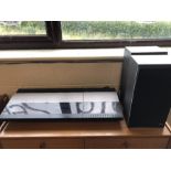 Bang & Olufsen Beocenter 2200 along with a pair of Bang & Olufsen Beovox X25 speakers