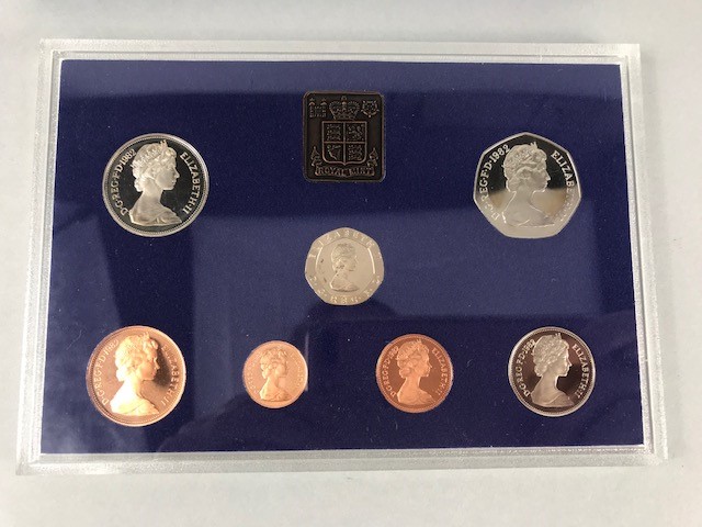 TWO COINAGE OF GREAT BRITAIN AND NORTHERN IRELAND PROOF SETS DATED 1970, 1982 IN ORIGINAL SLEEVES - Image 3 of 3