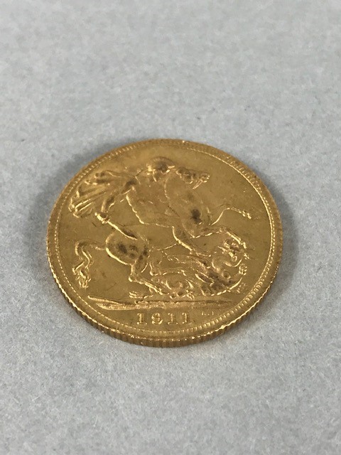 1911 George V gold full sovereign - Image 2 of 2