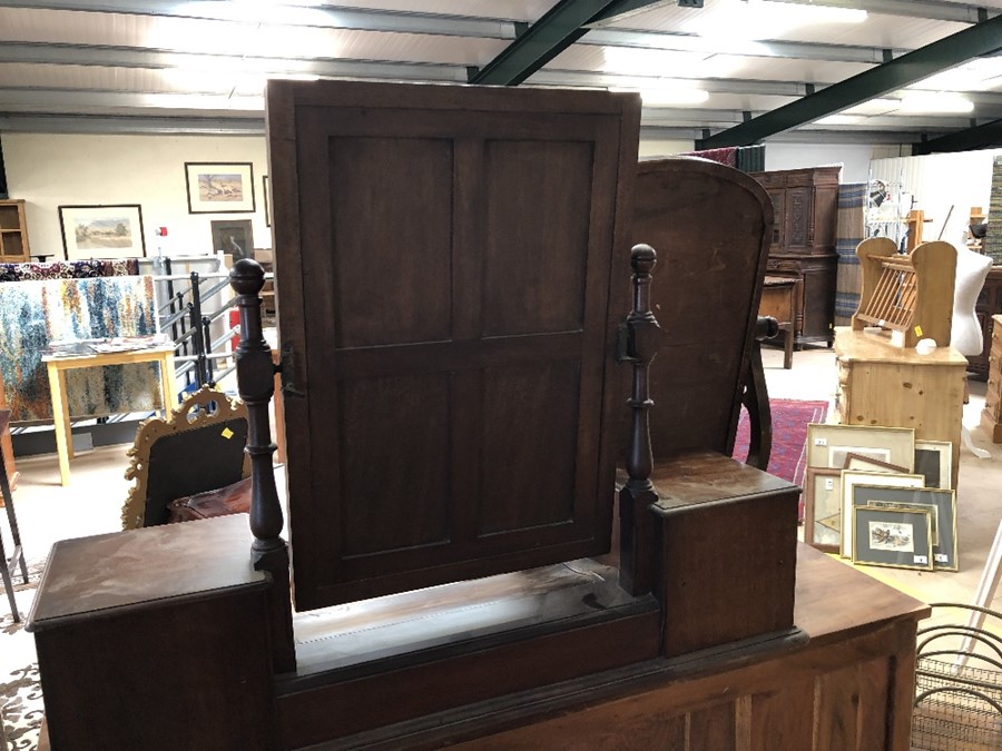 Two toilet / dressing table mirrors, both with drawers to base - Image 4 of 4