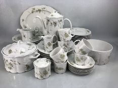 Rosenthal part dinner and coffee service, approx 44 pieces. Classic Rose Collection.