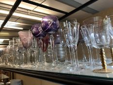 Large collection of modern glassware (QTY)