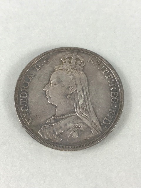 UNITED KINGDOM Victoria (1837-1901) silver crown 1887 Jubilee head