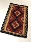 Maimana Kilim rug approx 120cm x 78cm