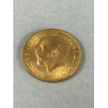 1911 George V gold full sovereign