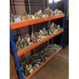 Very large quantity of collectable ceramics to include animals, birds and figures, Lilliput Lane etc