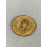 1918 George V gold full sovereign