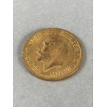 1917 George V gold full sovereign