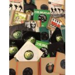 60 The Beatles & Related 7" singles & EPs including many original Apple and Parlophone pressings