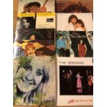 Nine Vinyl LP's including Lulu, Streisand, Bob Dylan, Joan Baez etc