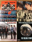 6 Rolling Stones LPs including "Rock N' Rolling Stones", "Exile On Main Street", "Black & Blue", "