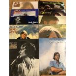 Ten Vinyl LP's by jack Jones to include Harbour, Sincerely etc
