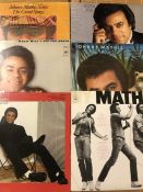 Six Vinyl LP's by Johnny Mathis to include the Great Songs double album