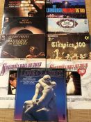 Nine Vinyl LP's to include Classical, Andre Previn etc and 1968 Military Tattoo