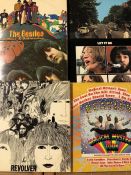 6 The Beatles LPs. Including "Yellow Submarine" (UK orig Apple stereo pressing), "Abbey Road" (UK