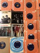 25 The Rolling Stones 7" singles and EPs including many Decca label original pressings.