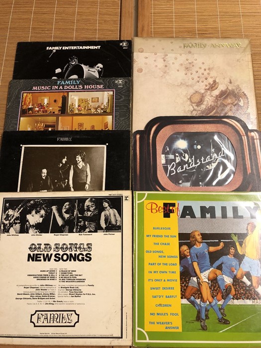 Vinyl: 7 Family LPs including Music In A Doll's House (with insert) Entertainment (with large