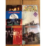 7 Lynyrd Skynyrd LPs including "Street Survivors" with the withdrawn "flames" sleeve, "Second