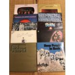 11 Deep Purple LPs including "Machine Head", "Fireball", Made In Japan" and "In Rock". Mostly UK