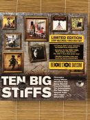 Ten Big Stiffs various artists sealed box set containing ten 7" singles on the Stiff label.