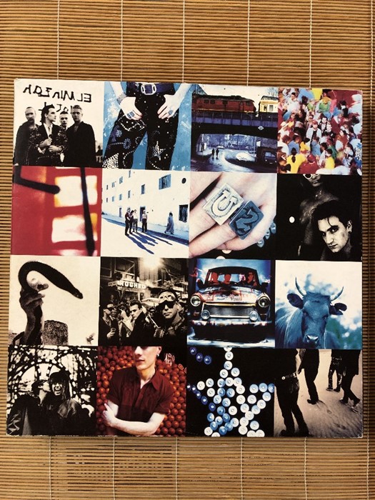 8 U2 LPs/12" including "Achtung Baby", "Boy", "War", "October" etc... - Image 2 of 9