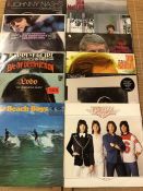 Twelve Vinyl LP's including Don Mclean, Johnny Nash, Lobo etc