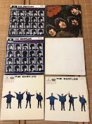 The Beatles: Six Vinyl LP's to include The Beatles (The White Album), No. 0253383 Apple PMC 7068 XEX