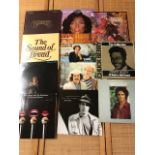 Eleven Vinyl LP's to include Santana, Paul Simon, Diana Ross, Bread etc