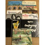 Eleven Vinyl LP's by the Hollies to include Write on, Another Night, Distant Light etc...
