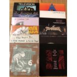 12 Punk & New Wave LPs/12" including albums by Television, Sisters Of Mercy, The Pogues and The