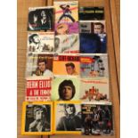 Collection of Vinyl Singles including John Walker solo & Scott Walker Solo and many others