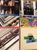 6 The Beatles LPs. Including "Live At The BBC", "At The Hollywood Bowl", "Hey Jude" (US Apple