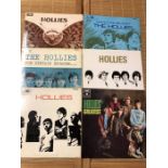 6 Hollies LPs including For Certain Because, Butterfly and Would You Believe. All UK original