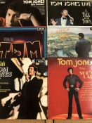 Six Vinyl LP's by Tom Jones