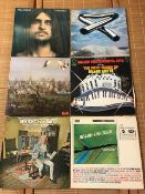 Six Vinyl LP's featuring electronic Music by Mike Oldfield & others