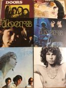 6 The Doors LPs including "LA Woman" original UK first pressing with die-cut sleeve, "The Doors",