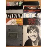 12 Punk & New Wave LPs/12" including records by The Clash, New Order, Joy Division, Talking Heads,