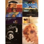 Twelve Vinyl LP's including Sandie Shaw, David Essex, Leo Sayer etc....