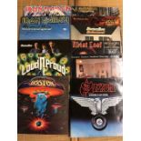 12 Hard Rock & Heavy Metal LPs/12" including records by Iron Maiden (x3), Ozzy Osbourne, Nazareth,