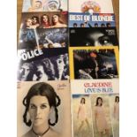 Ten Vinyl LP's including Slade, Bob Dylan Self Portrait Double album, The Police, Queen etc