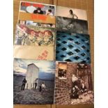 9 The Who LPs including Tommy, Who's Next, Direct Hits, Quadrophenia and Live At Leeds (with 12
