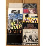 12 Punk & New Wave LPs/12" including records by Joy Division, Talking Heads, Sex Pistols and Depeche