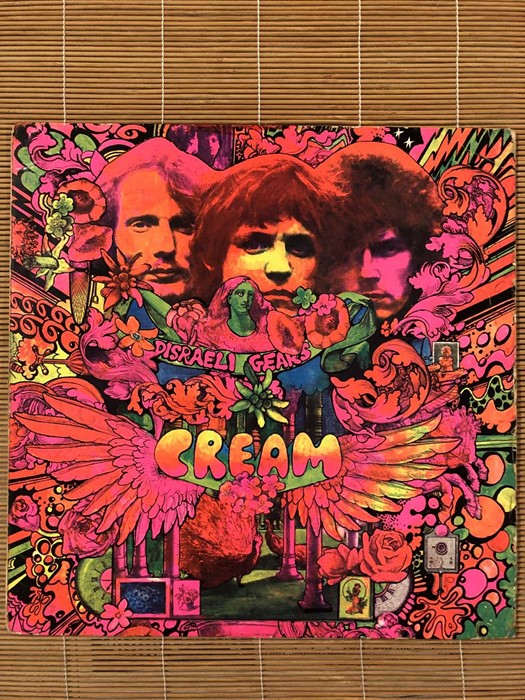 4 Cream LPs including "Disraeli Gears" UK orig mono pressing on the Reaction label 593 003, "Fresh - Image 5 of 5