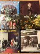 6 Creedence Clearwater Revival LPs including "Green River" (blue label), "Cosmo's Factory", "Mardi